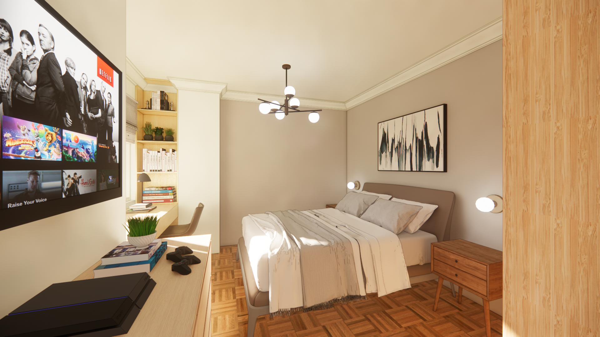 Strata Suites Master Bedroom